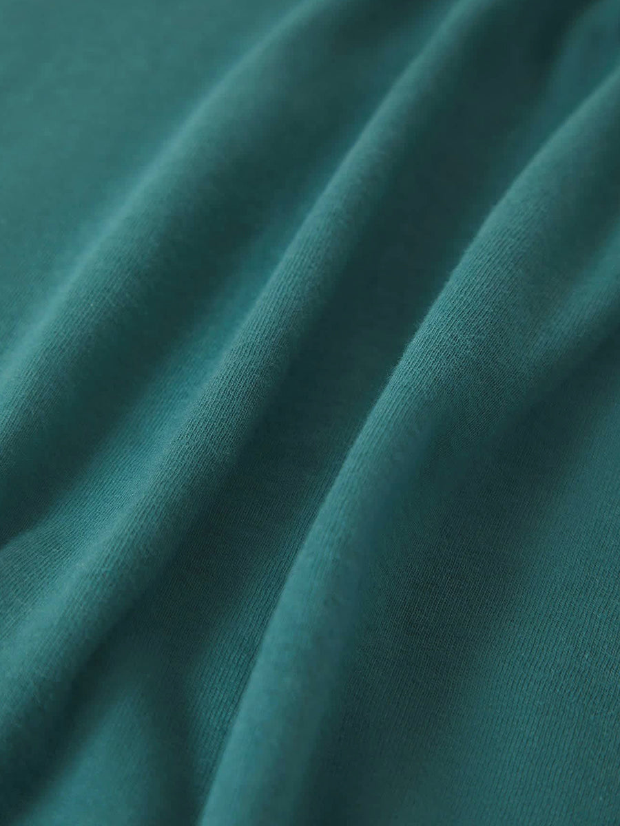 Basic Tailored Tee - Night Sage