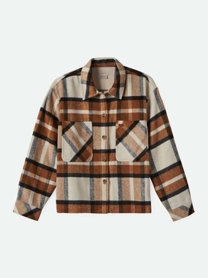 Bowery Brushed Women's Flannel - Washed Copper