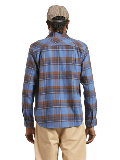 Bowery Flannel - Blue & Pinecone