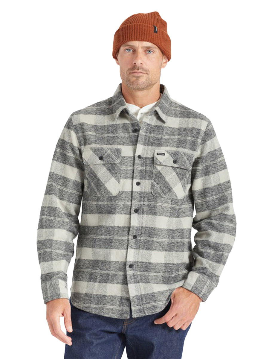 Bowery Heavy Weight Flannel - Black & Charcoal