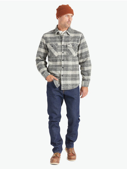 Bowery Heavy Weight Flannel - Black & Charcoal