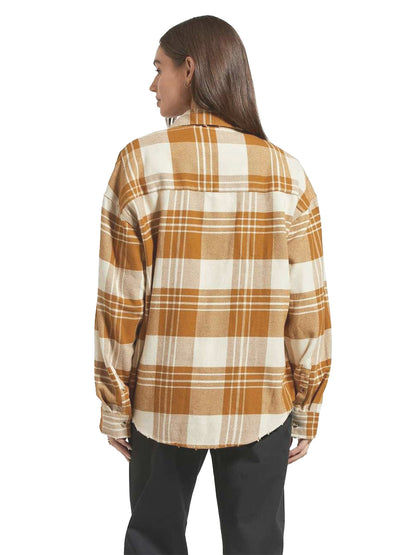 Bowery Women's Flannel - Copper & Whitecap