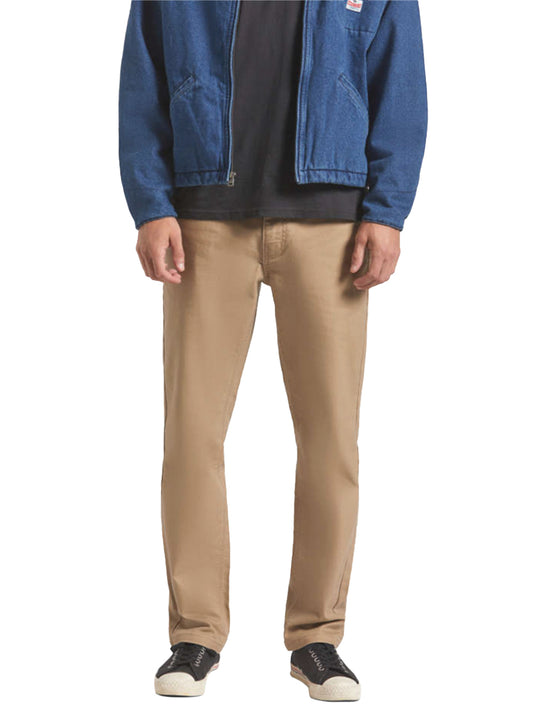 Builders 5-Pocket Stretch Pants - Khaki