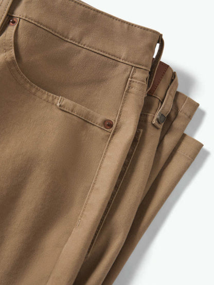Builders 5-Pocket Stretch Pants - Khaki