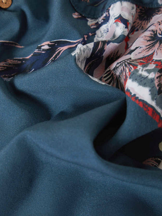 Bunker Short Sleeve Shirt - Midnight Blue