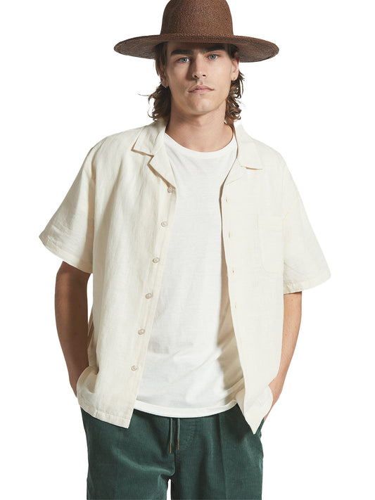 Bunker Short Sleeve Woven Shirt - Whitecap