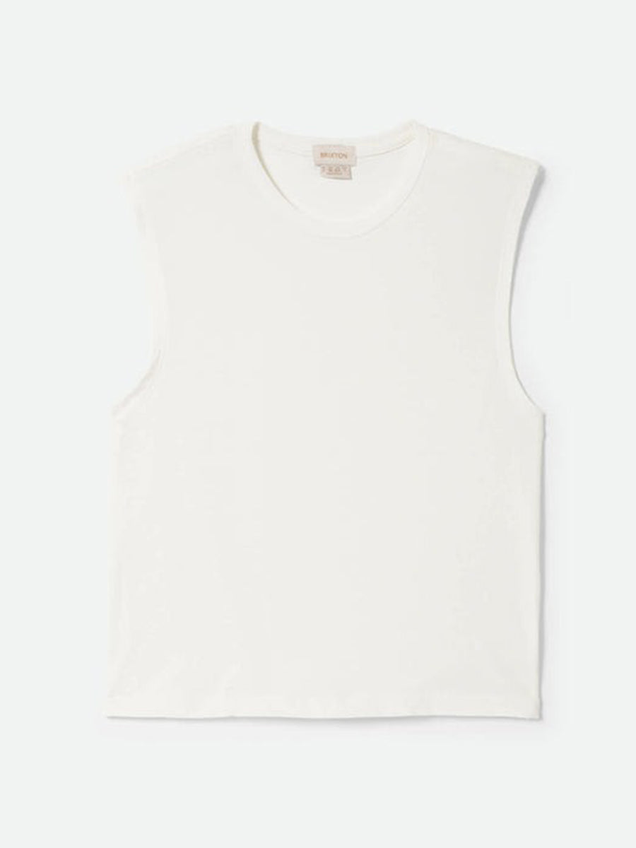 Carefree Muscle Tank - Off White