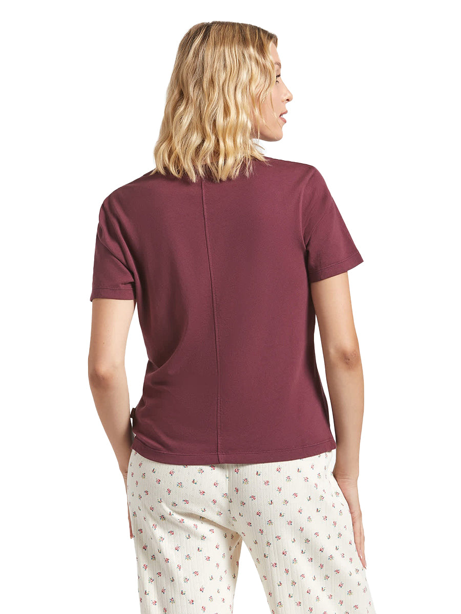 Carefree Perfect T-Shirt - Port