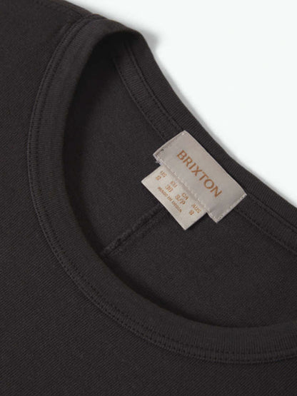 Carefree Slim-Fit Long Sleeve Tee - Black