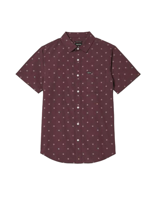 Charter Print Short Sleeve Shirt - Port Micro Geo