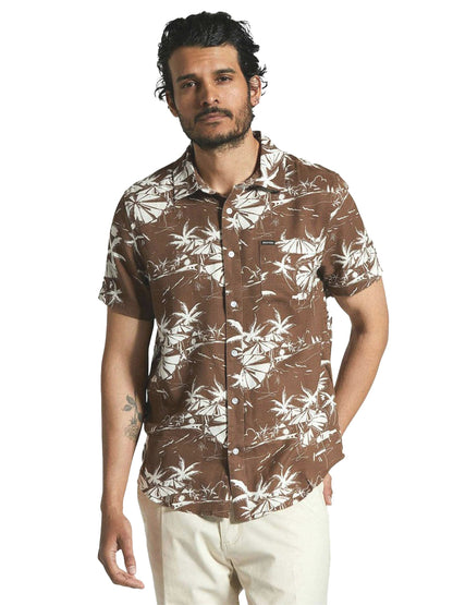 Charter Slub Short Sleeve - Sepia Umbrella