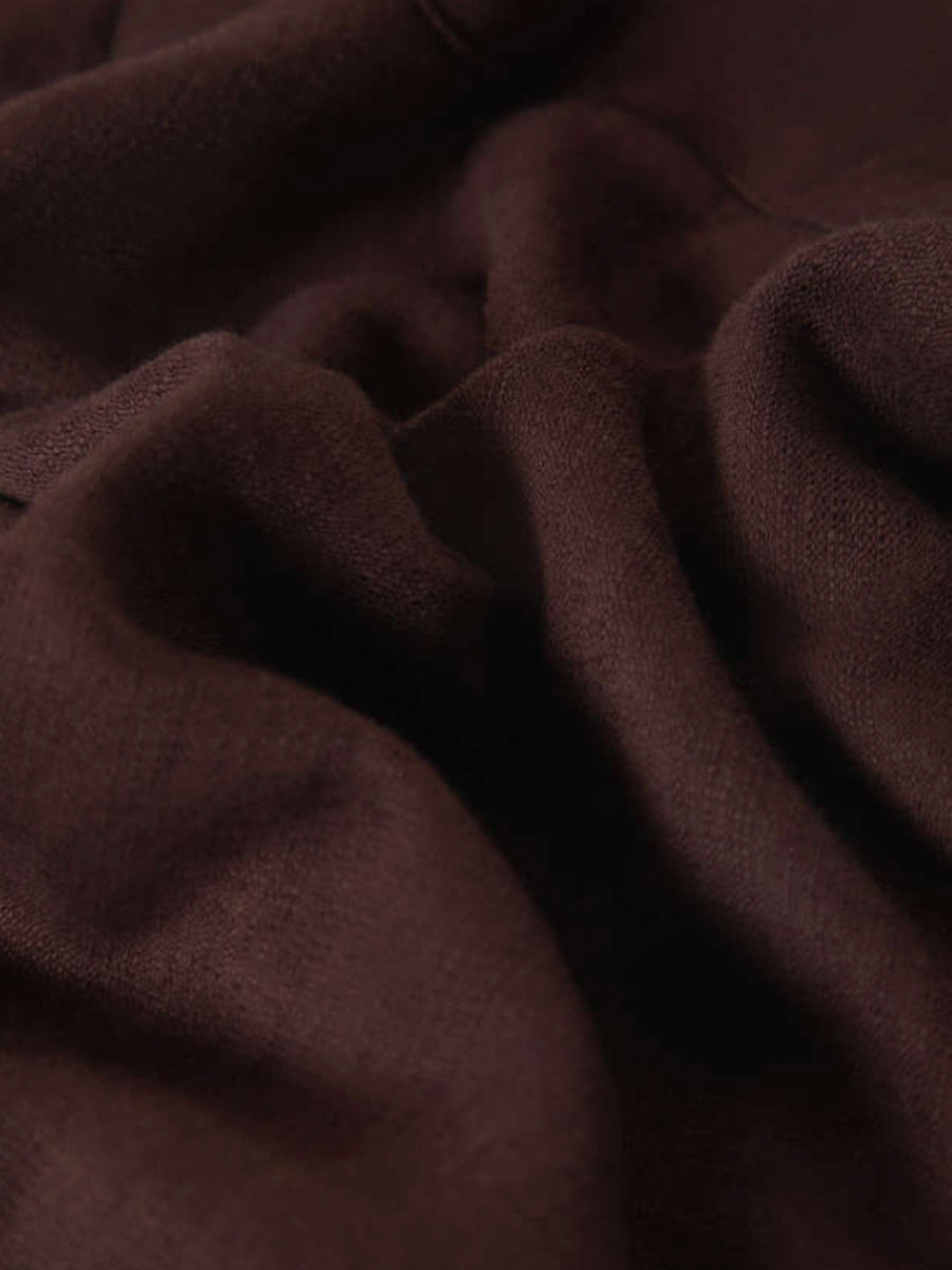 Charter Slub Short Sleeve Shirt - Chocolate