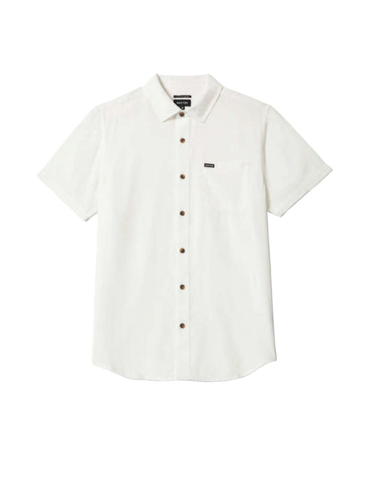 Charter Slub Short Sleeve Shirt - Off White