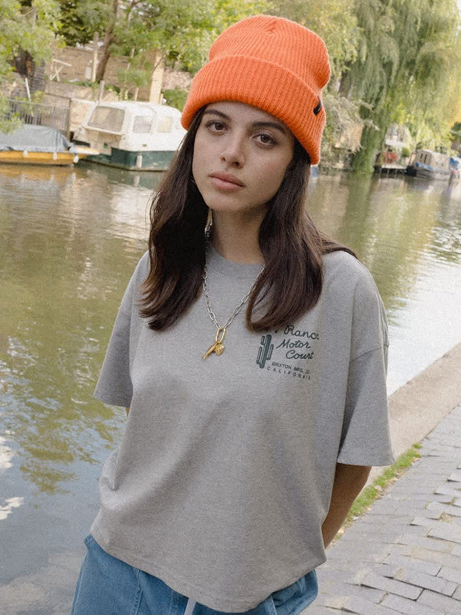 Chunky Heist Beanie - Marled Navy