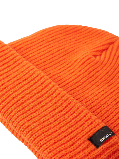 Chunky Heist Beanie - Bright Orange
