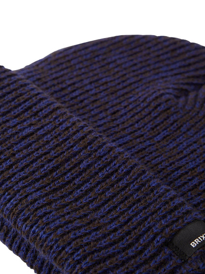 Chunky Heist Beanie - Marled Navy