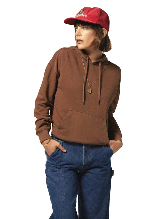 Cross Loop Hoodie - Pinecone