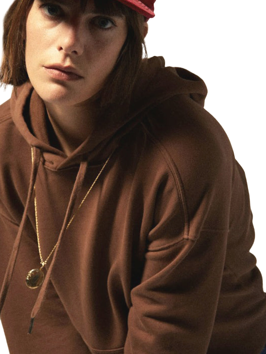 Cross Loop Hoodie - Pinecone