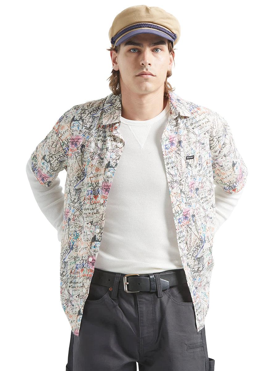 Cru Print Short Sleeve Shirt - Graffiiti