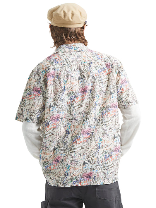 Cru Print Short Sleeve Shirt - Graffiiti