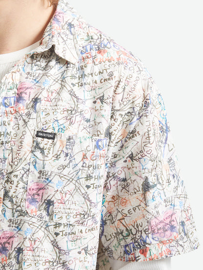 Cru Print Short Sleeve Shirt - Graffiiti