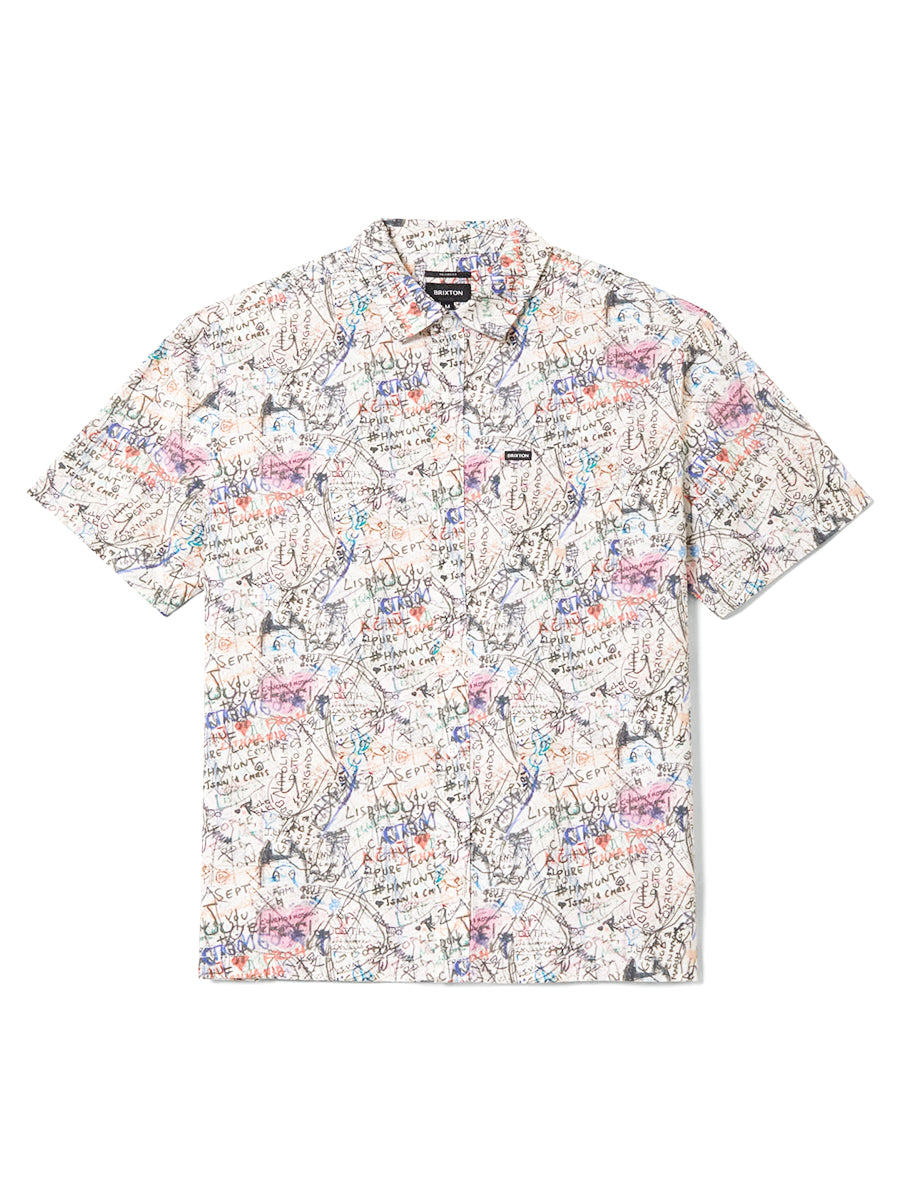 Cru Print Short Sleeve Shirt - Graffiiti