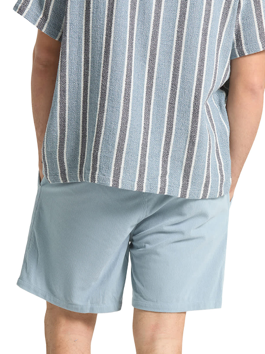 Everyday Corduroy Shorts - Dusty Blue