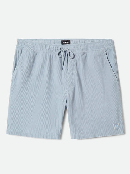 Everyday Corduroy Shorts - Dusty Blue