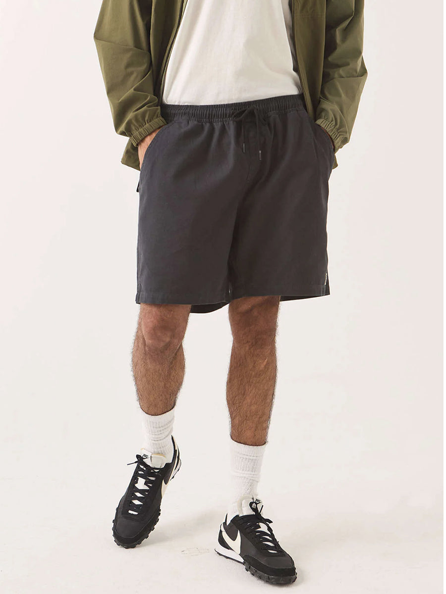 Everyday Vintage-Wash Shorts - Black
