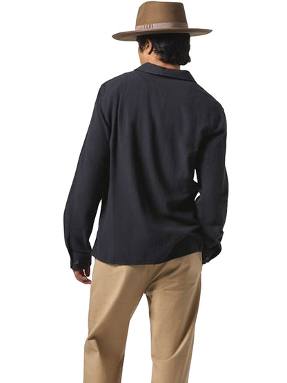 Hasting Flannel - Black Heather