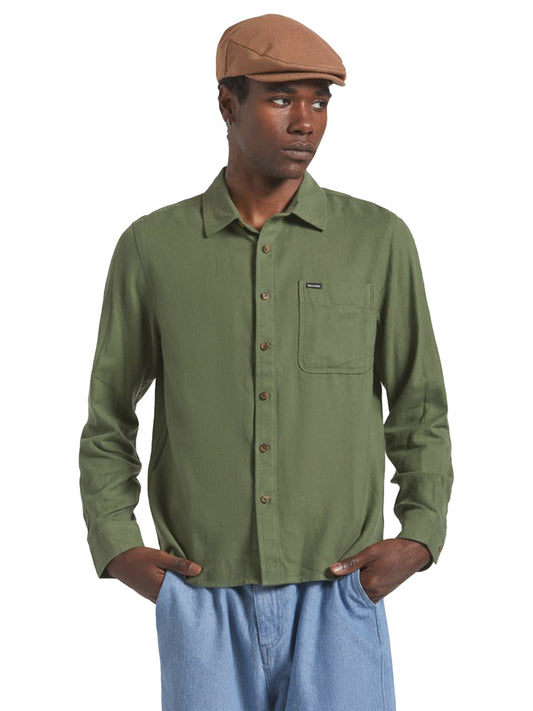 Hasting Lightweight Flannel - Wild Green