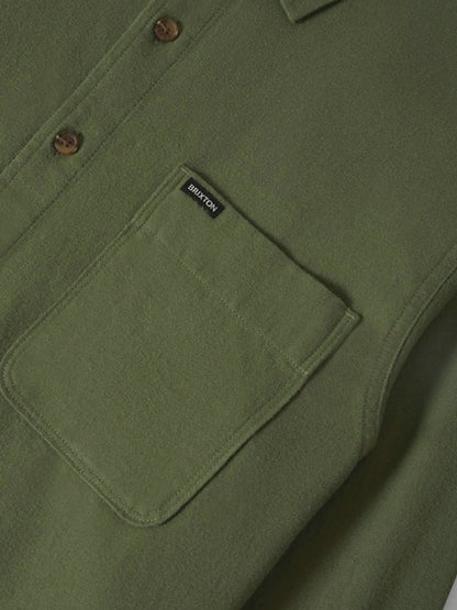 Hasting Lightweight Flannel - Wild Green