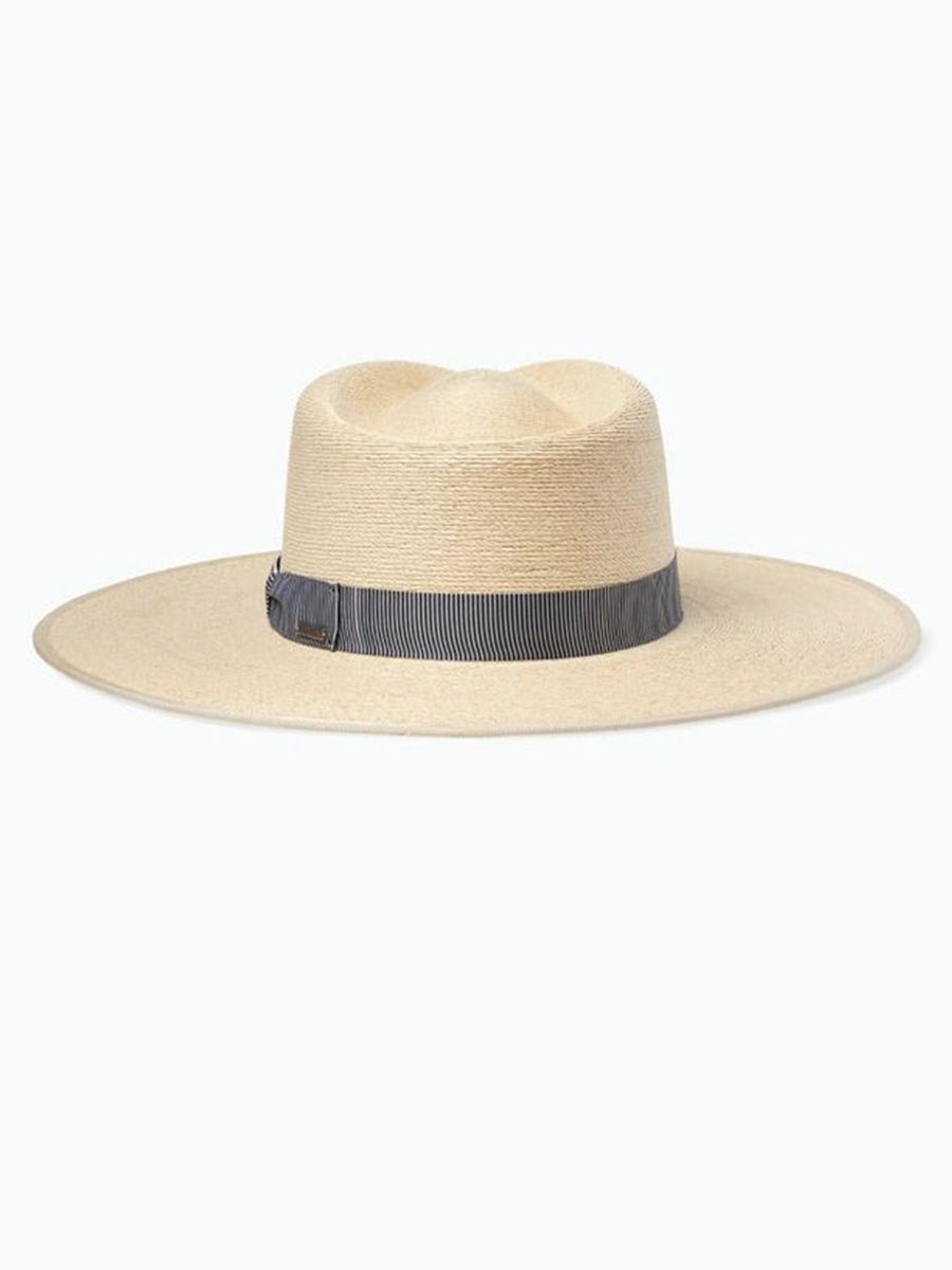 Jo Rancher Straw - Natural, Black, & White