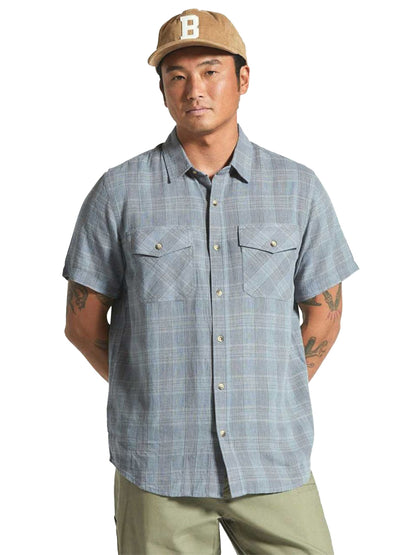 Memphis Short Sleeve Shirt - Flint Blue & Cinder