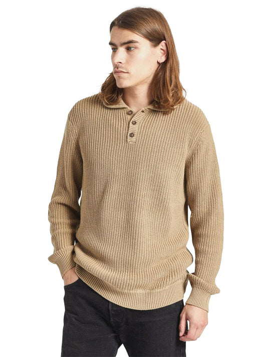 Not Your Dad's Fisherman Sweater - Oatmeal