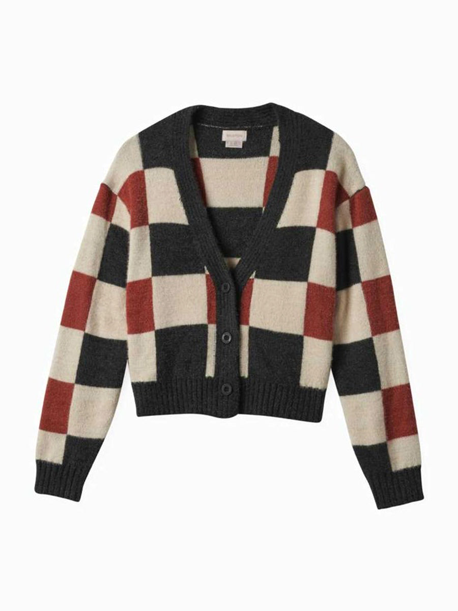 Rivington Cardigan - Check