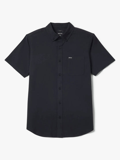 Sanford Oxford Short Sleeve Shirt - Black