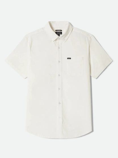 Sanford Oxford Short Sleeve Shirt - Off White