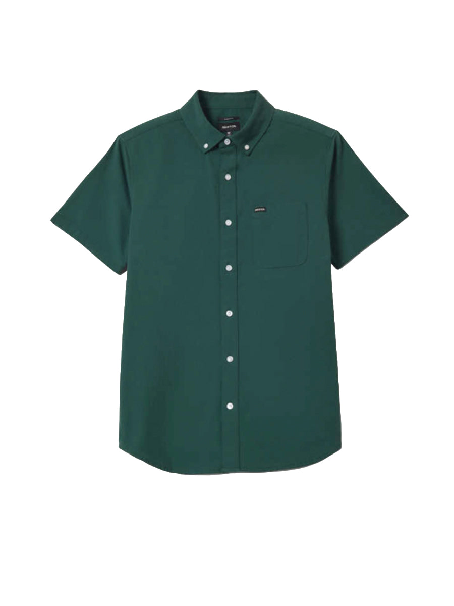 Sanford Oxford Short Sleeve Shirt - Primal Green