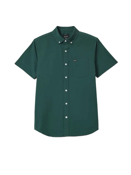 Sanford Oxford Short Sleeve Shirt - Primal Green