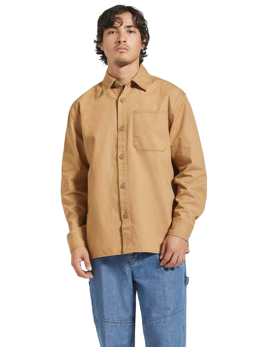 Selden Overshirt - Tobacco