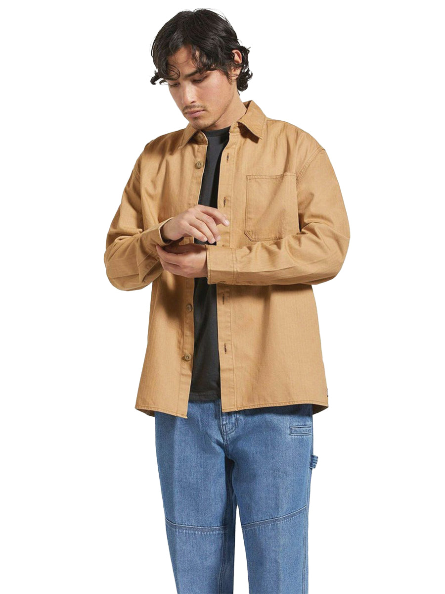 Selden Overshirt - Tobacco