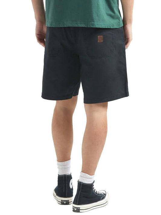 Surplus Vintage Wash Herringbone Shorts - Washed Black