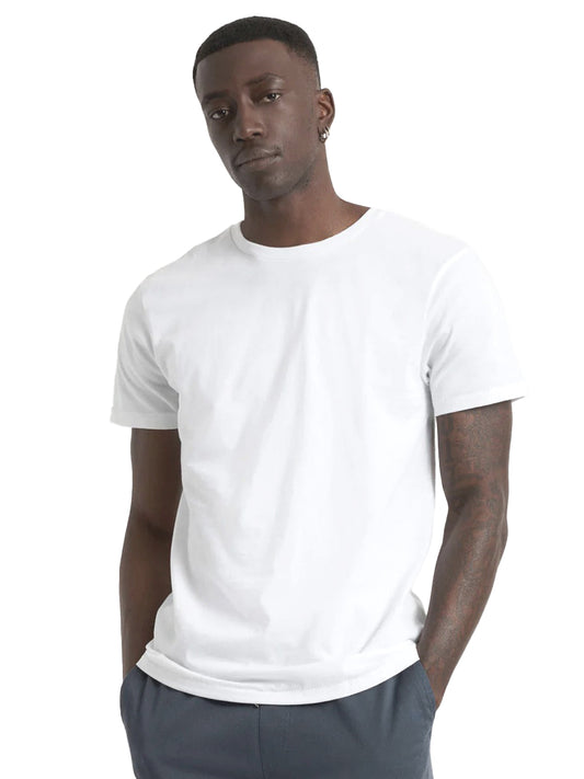 Basic Tailored Tee - White