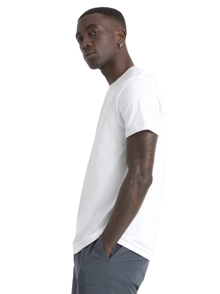 Basic Tailored Tee - White