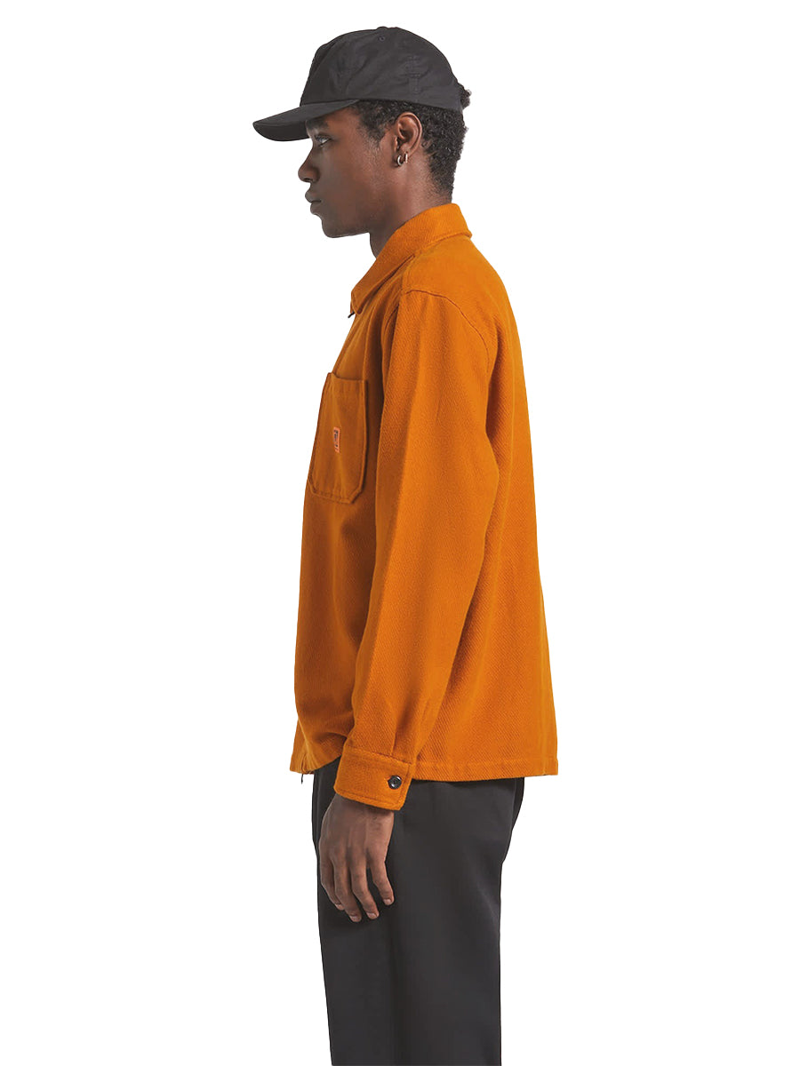 Union Full Zip Flannel - Rustic Caramel