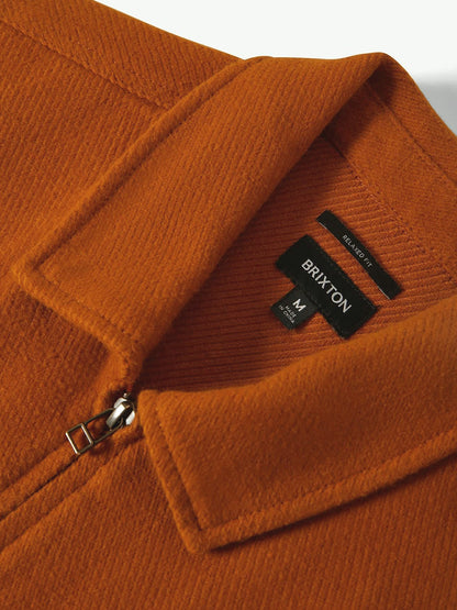 Union Full Zip Flannel - Rustic Caramel