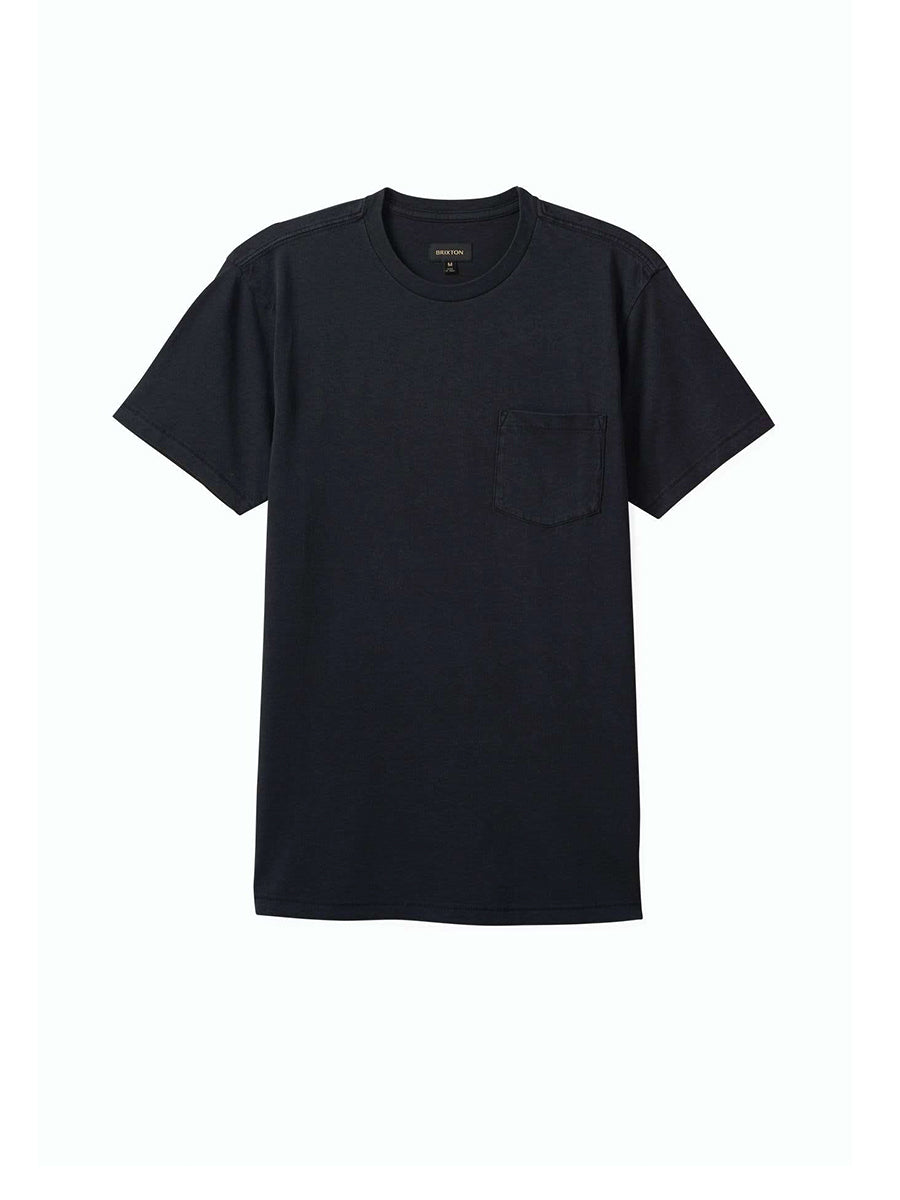 Vintage Reserve Short Sleeve Pocket Tee - Black Sol