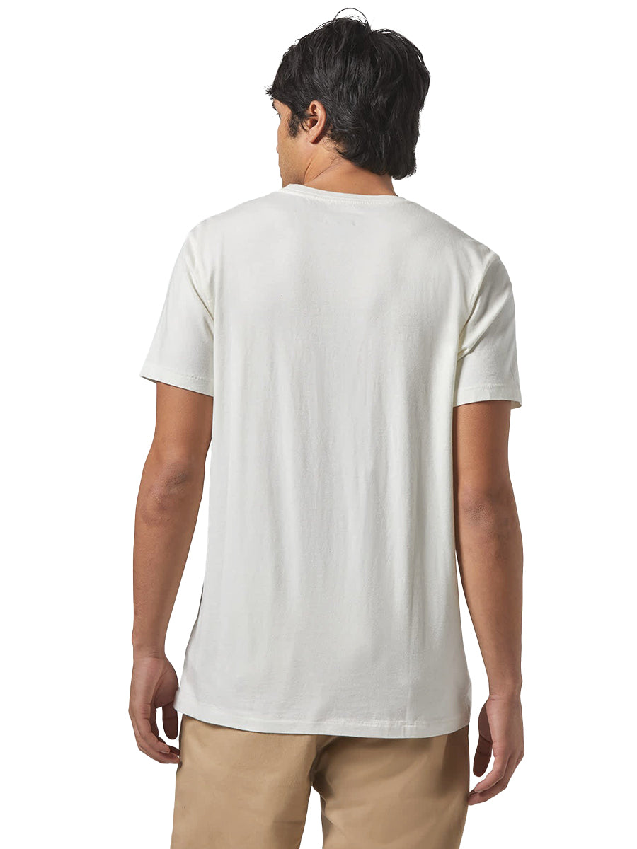 Vintage Reserve Short Sleeve Tee - Off White Sol