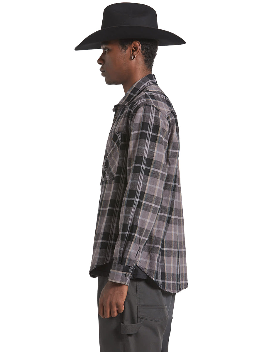 Vintage Wash Flannel - Black, Charcoal, Beige